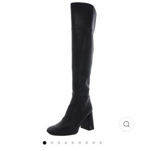 Circus - Sam Edelman over the knee black leather boots